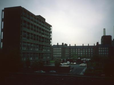 View of Aegis House with Battersea Power Station in background