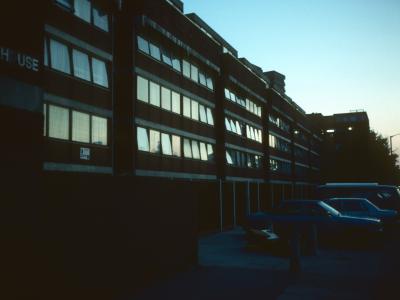 View of Goulden House from Shuttleworth Road