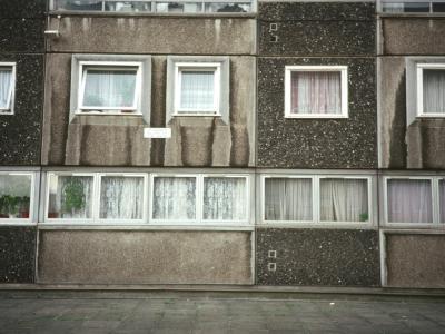 Detail view of block on Doddington Estate