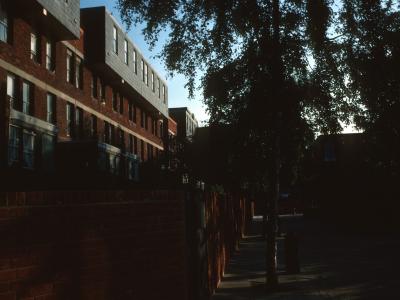 View of South section of Lillington Street Estate