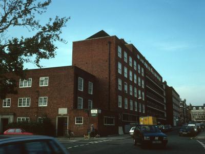 View of Linnet House and Swallow House