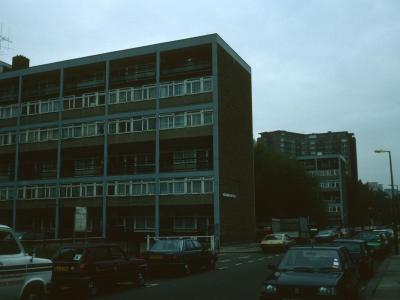 View of Braemar House from Maida Vale