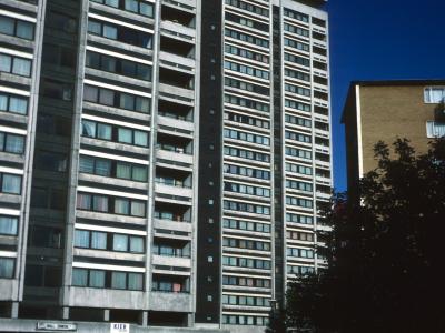 View of Hall Tower and Braithwaite Tower