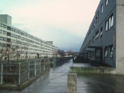 View of Waxham and 3-storey block Ludham
