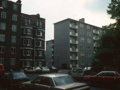 View of Brampton (on right of photo) and Tresham (on left of photo)