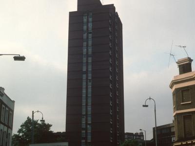View of 1-91 Denton from Malden Crescent