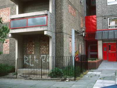 Ground floor exterior of Hawkridge House