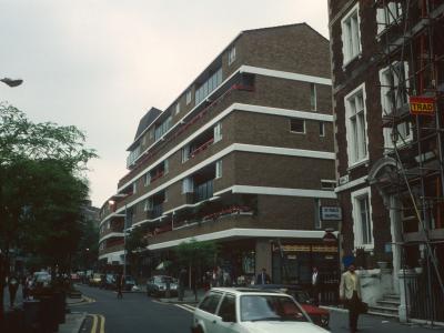 View of Dudley Court from Endell Street