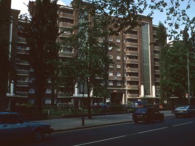 View of Cecil Rhodes House from Pancras Road