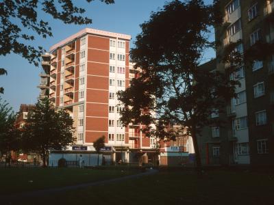 View of Bramber and Medway Court