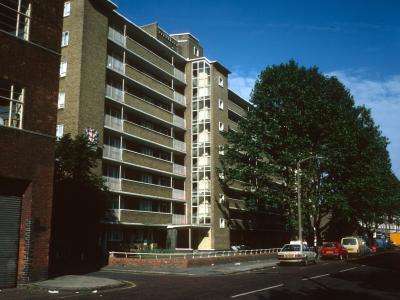 View of Collinson Court from Great Suffolk Street