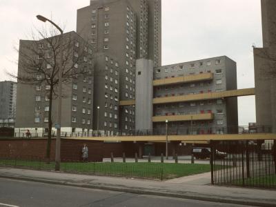 View of blocks on Woodlands estate