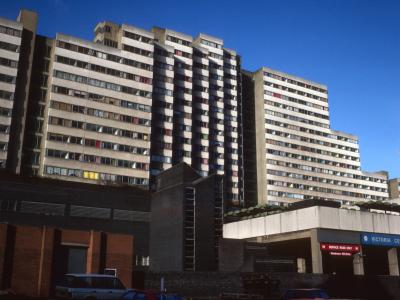 View of Victoria Centre from Glasshouse Street