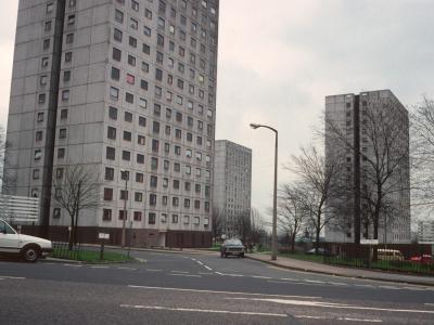 View of 17-storey blocks