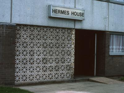 Entrance to Hermes House