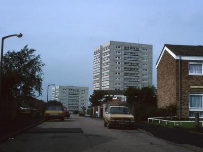 View of 11-storey block on Winchester Drive