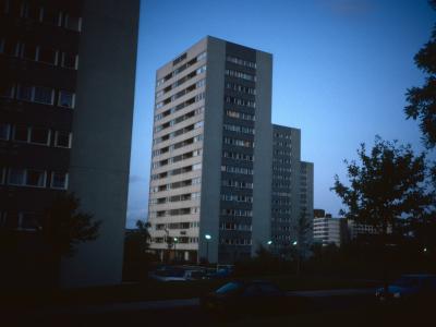 View of Civic Centre Site blocks from West