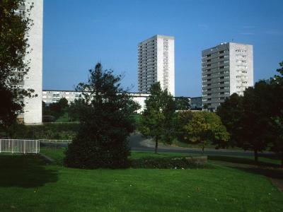 View from South of Packwood House with 20-storey blocks