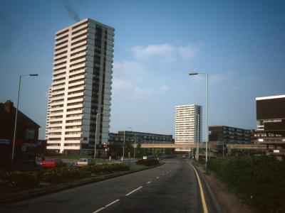 View of Alder House and Brockfield House