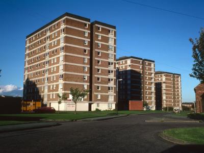 View of all three blocks in Parkview Road development