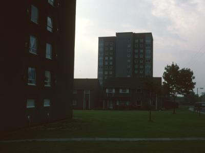 View of 14-storey blocks in Anchor Bridge development