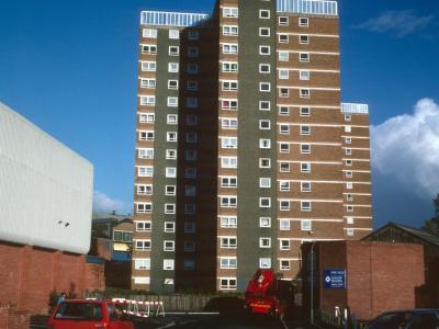 View of Westley Street blocks