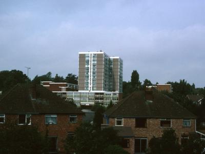 View of Russell House from Holyhead Road