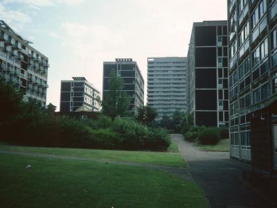 View of Hillfields Comprehensive Development Area from West