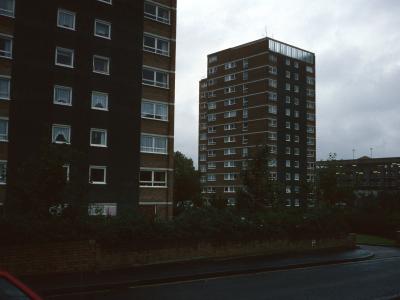 View of Kennedy Court and Baylie Court from Green Street