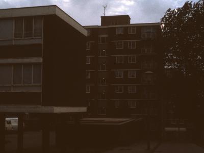 View of 8-storey block in Orlando Street development