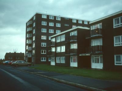 View of Richards House from Cordingley Way