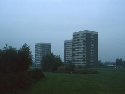 View of 13-storey blocks on Cotterills Lane