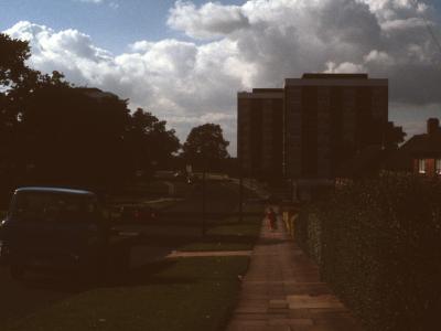 View of 9-storey blocks