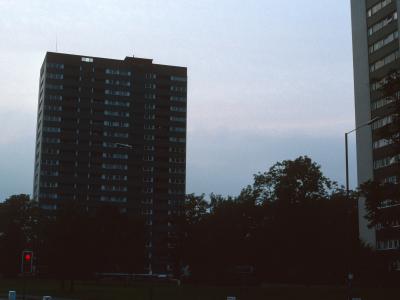 View of Century Tower and Wickets Tower