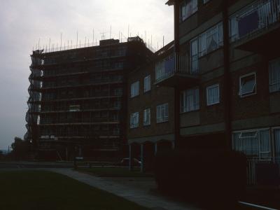 View of Adelaide Tower from Packington Avenue