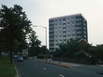 View of Sorrel House from Tyburn Road