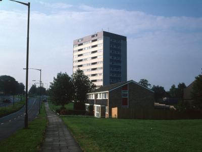 View of Hobbis House from Redditch Road