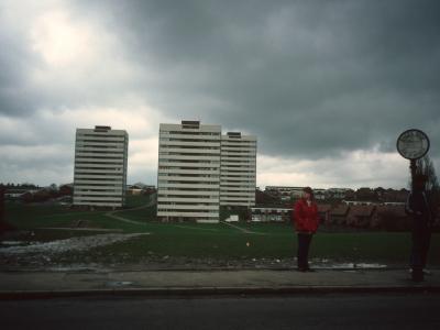 View of all three blocks from Station Road