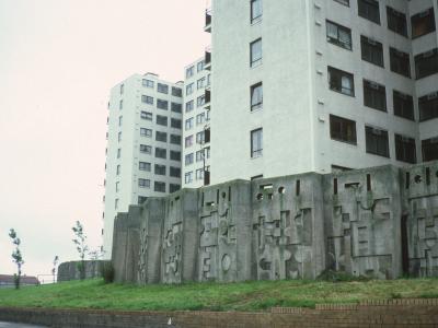 View of Knowsley Heights blocks