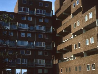 View of 10-storey block in Gibson Street redevelopment