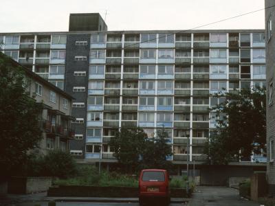 View of 9-storey block on Gorsvenor Street