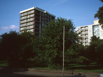 View of Platt Court and Worsley Court