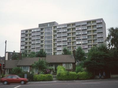 View of 17-storey blocks on Victoria Avenue East development