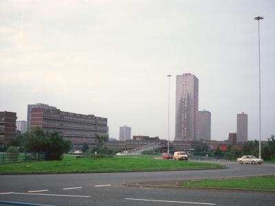 General view of Ellor Street Estate