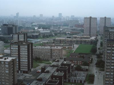 General view of Ellor Street Estate