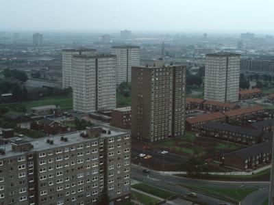 General view of Ellor Street Estate