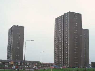 View of Fitzwarren Court, Bronte Court, and Madison Court