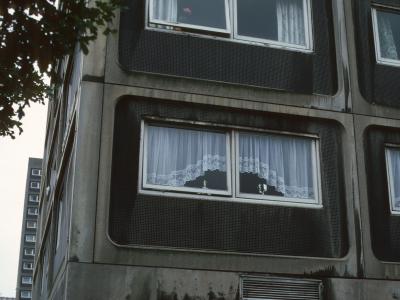 Detail view of Sycamore Court