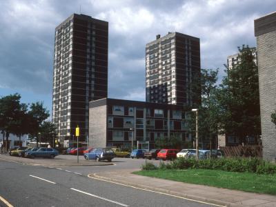 View of Crosby House and Princess House