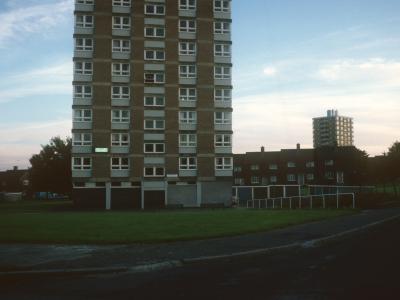 View of 13-storey blocks on Greenhill-Bradway development